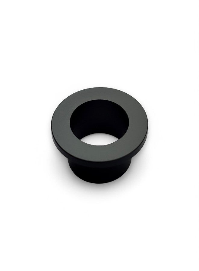 Moksh Plus Brass Round Key Hole Cover 19mm Air Bush for Covering Hole (Pack of 3 Pcs.) (Z-Black) - Image 1